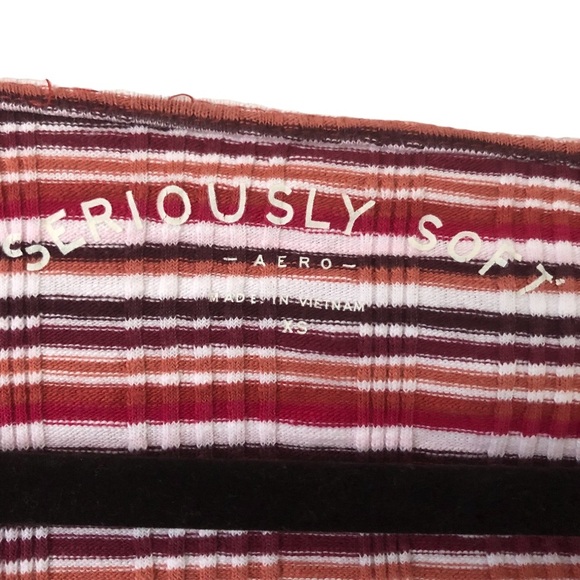 AERO Striped Long-Sleeve Button Shirt - Picture 3 of 4